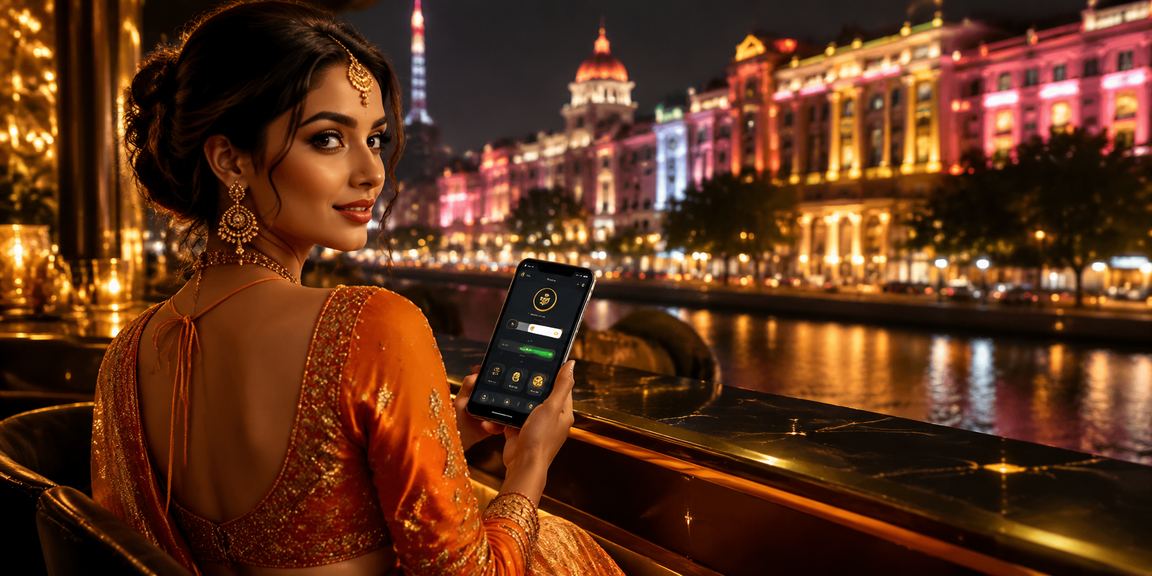 Mobile user enjoying responsible online betting